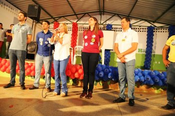 Ex-prefeita Rosinha Jatobá e seu filho Felipe Vilela promoveram grande encontro em apoio a Pedro Vilela e Jó Pereira
