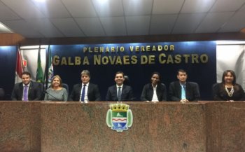 Kelmann Vieira e a nova mesa diretora da Câmara de Maceió para o biênio 2019/2020