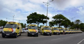 Novas ambulâncias vão atuar no transporte de pacientes entre unidades de saúde da capital e interior de Alagoas