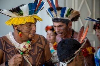 Povos indígenas são grande fonte de conhecimento e uns dos principais responsáveis pela formação da cultura brasileira; exposição pode ser vista até o dia 5 de maio - André Palmeira