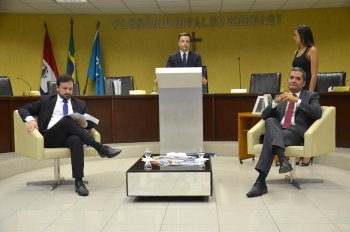 Nivaldo Barbosa e Fernando Falcão debateram sobre suas propostas para presidir a OAB em Alagoas