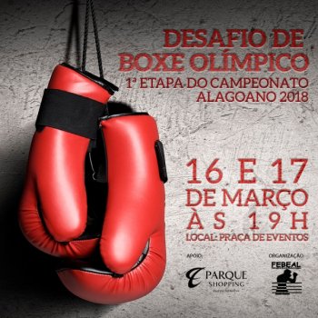 Desafio de Boxe Olímpico é atração do Parque Shopping  Atletas e amadores podem fazer inscrição até o dia 15 de março