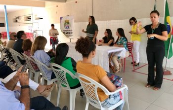 Celiany Rocha dá posse aos novos membros do Conselho Municipal dos Direitos da Pessoa com Deficiência (Fotos: Ascom Semas)