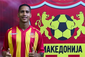 Aos 21 anos, Anderson Barbosa defenderá seu segundo time no futebol europeu, após se transferir para o FK Makedonija, da Macedônia do Norte.