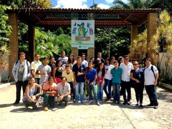 Visita de jovens atendidos pelo  Cras Denisson Menezes ao Parque Municipal pelo Turismo do Saber. Foto: Semtur