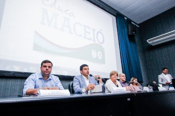 Evento reuniu gestores, professores e estudantes da Rede Municipal de Ensino. Fotos: Pei Fon/Secom Maceió