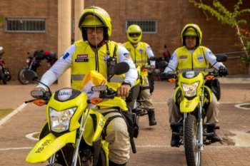 Também serão apresentadas as viaturas utilizadas em cada modalidade de patrulhamento do programa: bike, moto e carro