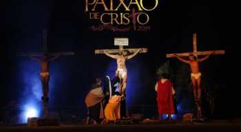 Espetáculo da Paixão de Cristo emociona público, em Palmeira (Fotos: Diego Wendric/Assessoria)