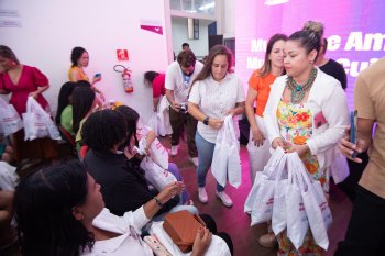 Ação contou com mais de 70 mulheres na sede da Biblioteca Pública Graciliano Ramos, em Maceió. Ascom Secult