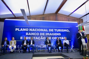 Lançamento do Plano Nacional de Turismo aconteceu quarta no Hotel Ritz Lagoa da Anta, o Plano Nacional de Turismo