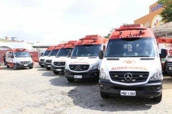 Governo já entregou 48 novas ambulâncias do Samu - Thiago Henrique
