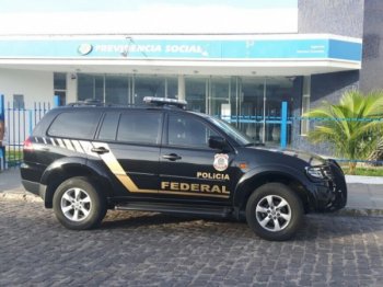 Equipes da PF durante cumprimento de mandados no Sertão - Foto - Divulgação/PF