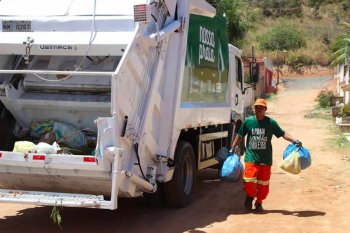 Esta é a segunda vez que o órgão ambiental faz parceria com a prefeitura do município para o auxílio na coleta de lixo