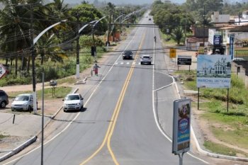 A obra, que incluiu todo o recapeamento da estrada, sinalizações horizontais e verticais, faz parte do Programa Pró-estrada - Márcio Ferreira
