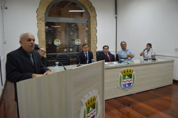 Mauro Guedes Jr foi oficializado vereador no lugar de Silvio Camelo e Beto da Farmácia na de IB Breda, que segue como secretário da Prefeitura