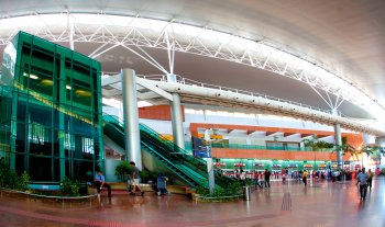 Aeroporto de Maceió ganhou melhorias na estrutura para receber turistas que desembarcam na cidade. Foto: Ascom Semtur