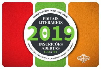 Títulos selecionados serão lançados na 9ª edição da Bienal Internacional do Livro de Alagoas, no segundo semestre de 2019Ascom 