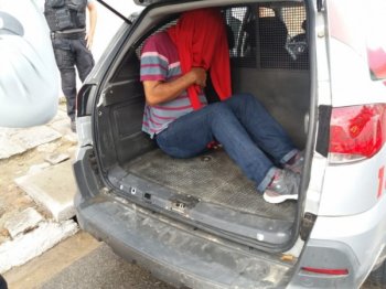 Vigilante que trabalha em igreja foi preso em flagrante - Foto: Heliana Gonçalves - TV Gazeta