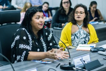 A secretária da Mulher e dos Direitos Humanos, Maria Silva, reforçou a importância da união das secretarias como ferramenta de desenvolvimento e disseminação do programa