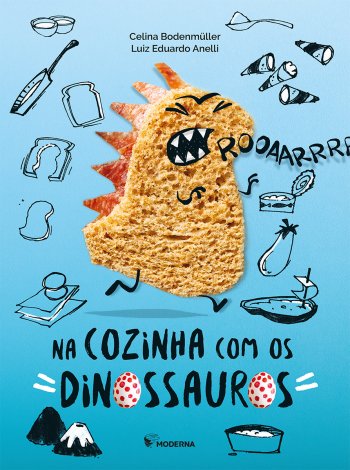 Celina Bodenmüller e Luiz Eduardo Anelli reúnem neste livro dois dos assuntos mais adorados pelas crianças: comida e dinossauros