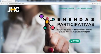 Chamada de Emendas Participativas, ação permite por meio de votação na internet a destinação de R$ 2 milhões para áreas prioritárias em Alagoas