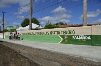 Obras nas escolas da rede municipal de ensino público avançam, em Palmeira dos Índios