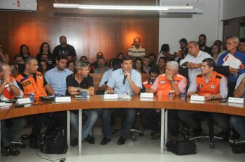 Vice-prefeito Marcelo Palmeira participou do encontro Técnico com moradores do Pinheiro.  Foto: Marco Antonio/ Secom Maceió