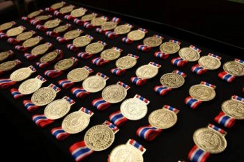 Medalhas do Juízo Proativo distribuídas na premiação de dezembro de 2014