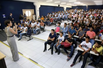 Mais de 300 alunos de escolas públicas estaduais e municipais participaram da ação. (fotos: Caio Loureiro) 