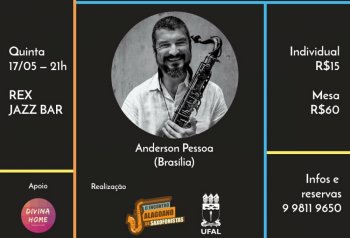 Anderson Pessoa fez mestrado em Jazz Performance, nos Estados Unidos