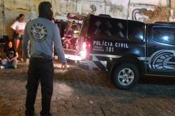 Policiais realizaram operação nesta segunda-feira no bairro Rio Novo (Foto: Acom/PC)