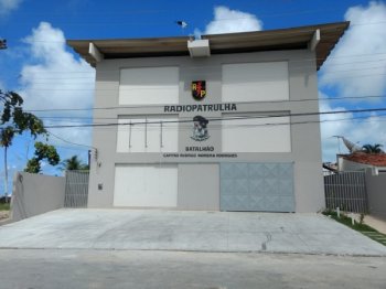 Nova sede do Batalhão Rádio Patrulha da Polícia Militar de Alagoas