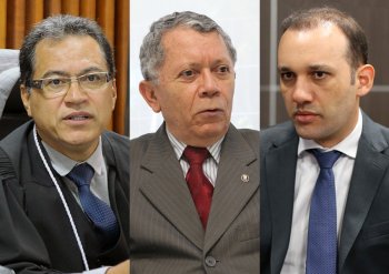 Juízes Geraldo Amorim, Paulo Zacarias e Alexandre Machado participarão da jornada, em Brasília. Fotos: Caio Loureiro