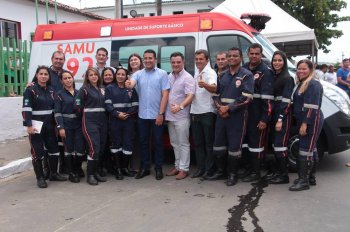 Nova ambulância do Samu para reforçar atendimento na Zona da Mata foi entregue ontem pela Sesau