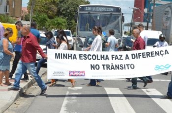 Ressocialização promove a cidadania através da conscientização no trânsito - Fotos: Jorge Santos