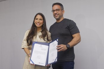 Paulo Dantas assinou a posse de Paula Dantas como presidente do Conselho Do Alagoas Sem Fome. Thiago Sampaio / Agência Alagoas