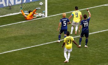 Quintero marcou o gol da Colômbia, mas não evitou a derrota diante do Japão - Damir Sagolj/Reuters/Direitos Reservados