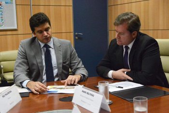 Ministro Marx Beltrão recebeu do prefeito Rui Palmeira propostas para estruturar o turismo na capital alagoana