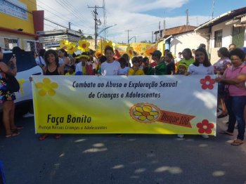 A ação aconteceu na Rua dos Cajueiros, em Taperaguá e contou com a participação das crianças do Serviço de Convivência e Fortalecimento de Vínculos (SCFV) e do Projeto Alfa