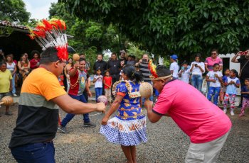 Lançamento do curso de língua portuguesa para indígenas Warao. | Thony Nunes/ Ascom Semed