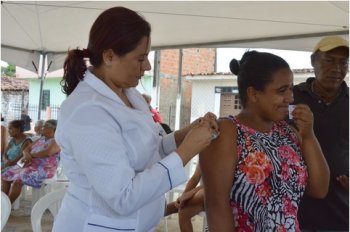 Vacinação contra vírus da Influenza é mais uma vez prorrogada e segue  até dia 22 de junho. Foto: Ascom SMS