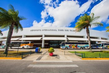 Aeroporto Internacional Zumbi dos Palmares foi um dos mais bem avaliados do país pelo Ministério da Infraestrutura (Foto: Arquivo / Semtur)