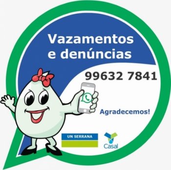 Moradores de 10 municípios da Região Serrana agora podem entrar em contato com a Casal por meio do WhatsApp