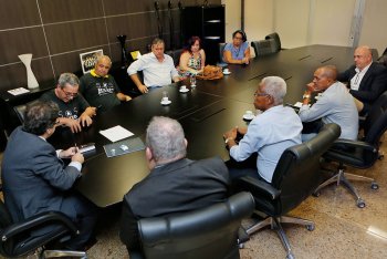 Reunião foi realizada nesta sexta-feira (22), um dia depois da audiência pública em Brasília. (Foto: Adeildo Lobo)