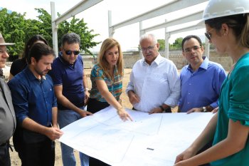 Prefeito Rogério Teófilo participa de visita técnica à obra com comissão da OAB Alagoas