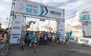 Maceió recebe circuito de corridas do Sesi durante o final de semana
