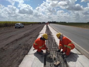 No total, trecho da obra conta com 32 quilômetros de duplicação entre os municípios de Campo Alegre e Arapiraca