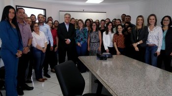 Equipe da Controladoria passou por auditoria com o auditor Walmir Pedrosa, da Fundação Carlos Alberto Vanzolini 