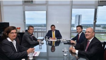 Mosart Amaral, esteve em Brasília, conferindo de perto o andamento dos processos de implantação dos aeroportos de Penedo, Maragogi e Arapiraca (Fotos: Ascom/Setrand)