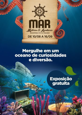Evento chega a Alagoas pela primeira vez apresentando os segredos do mar através do uso da tecnologia